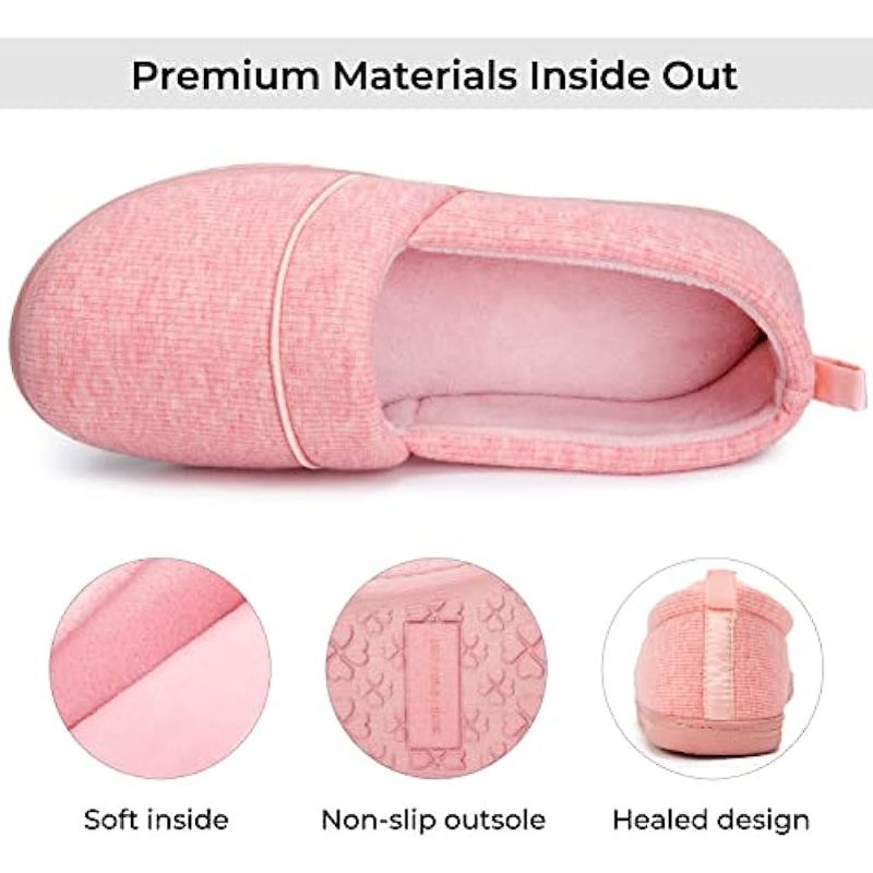 Classic Design Memory Foam Loafer Slippers