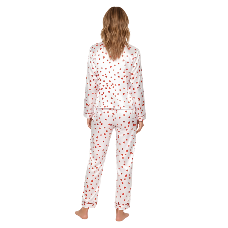 Valentines Pajama Set With Shirt And Shorts