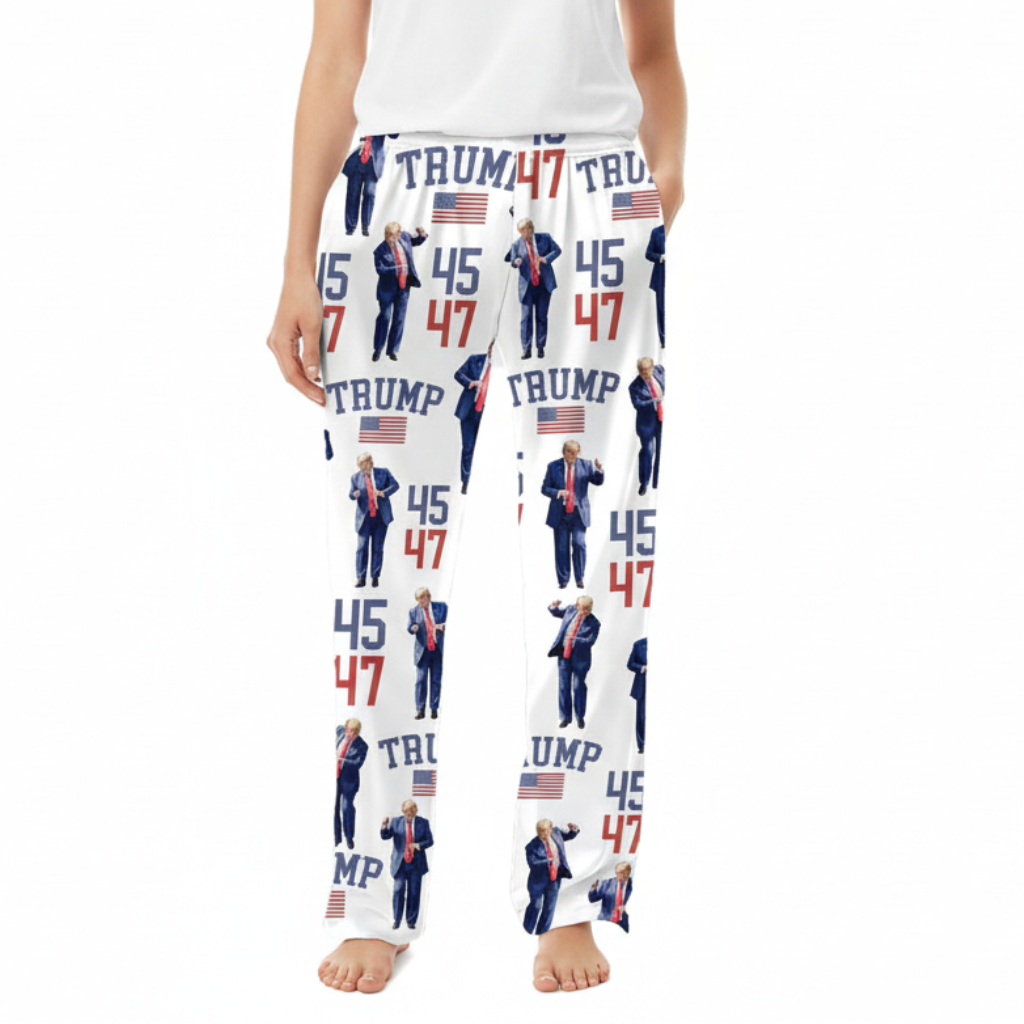 President 45 And 47 Print Pajama Pants
