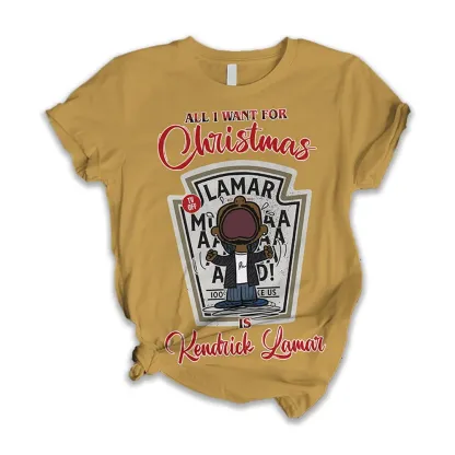 Kendrick Lamar Christmas Pajama Set