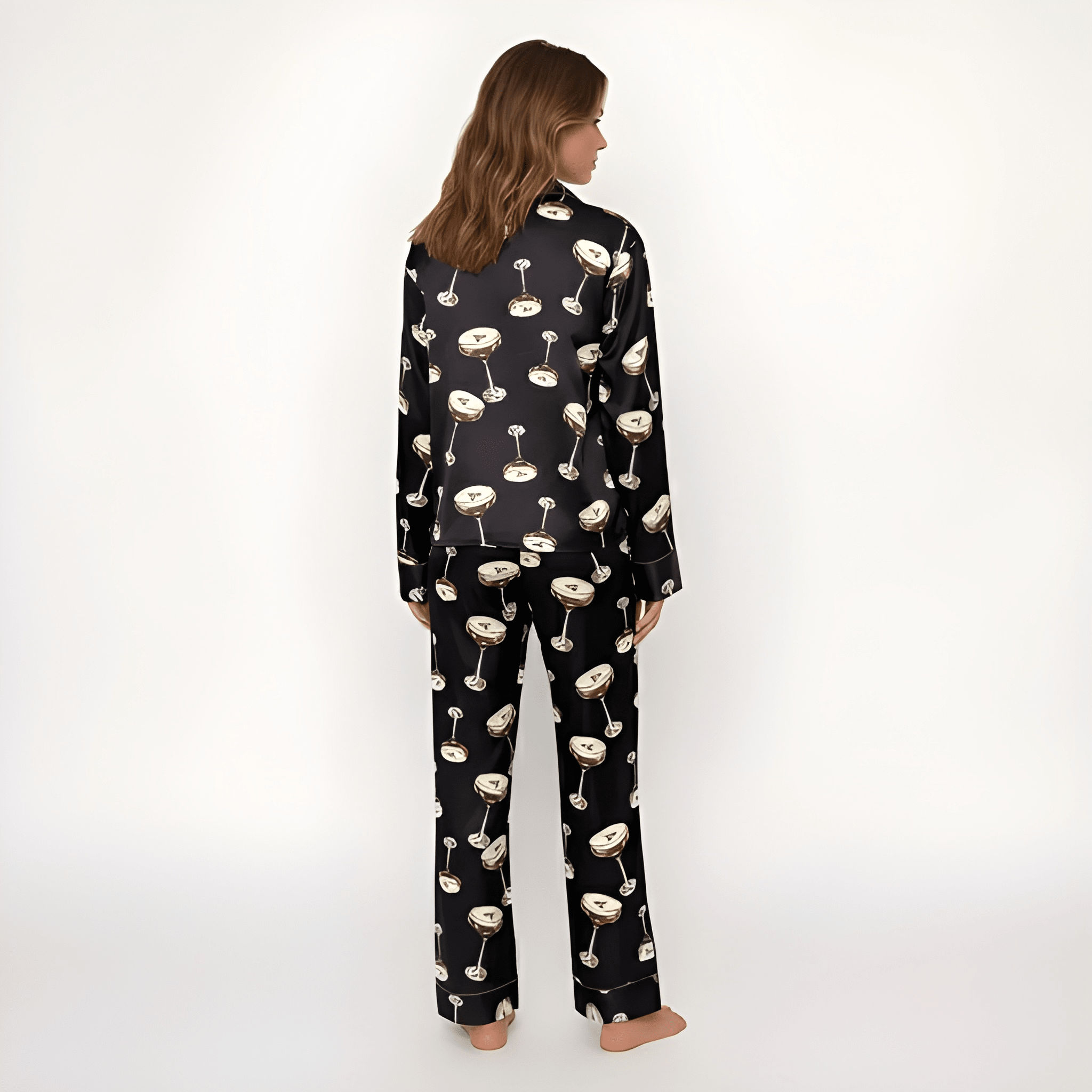 Comfy Satin Pajama Set For Women