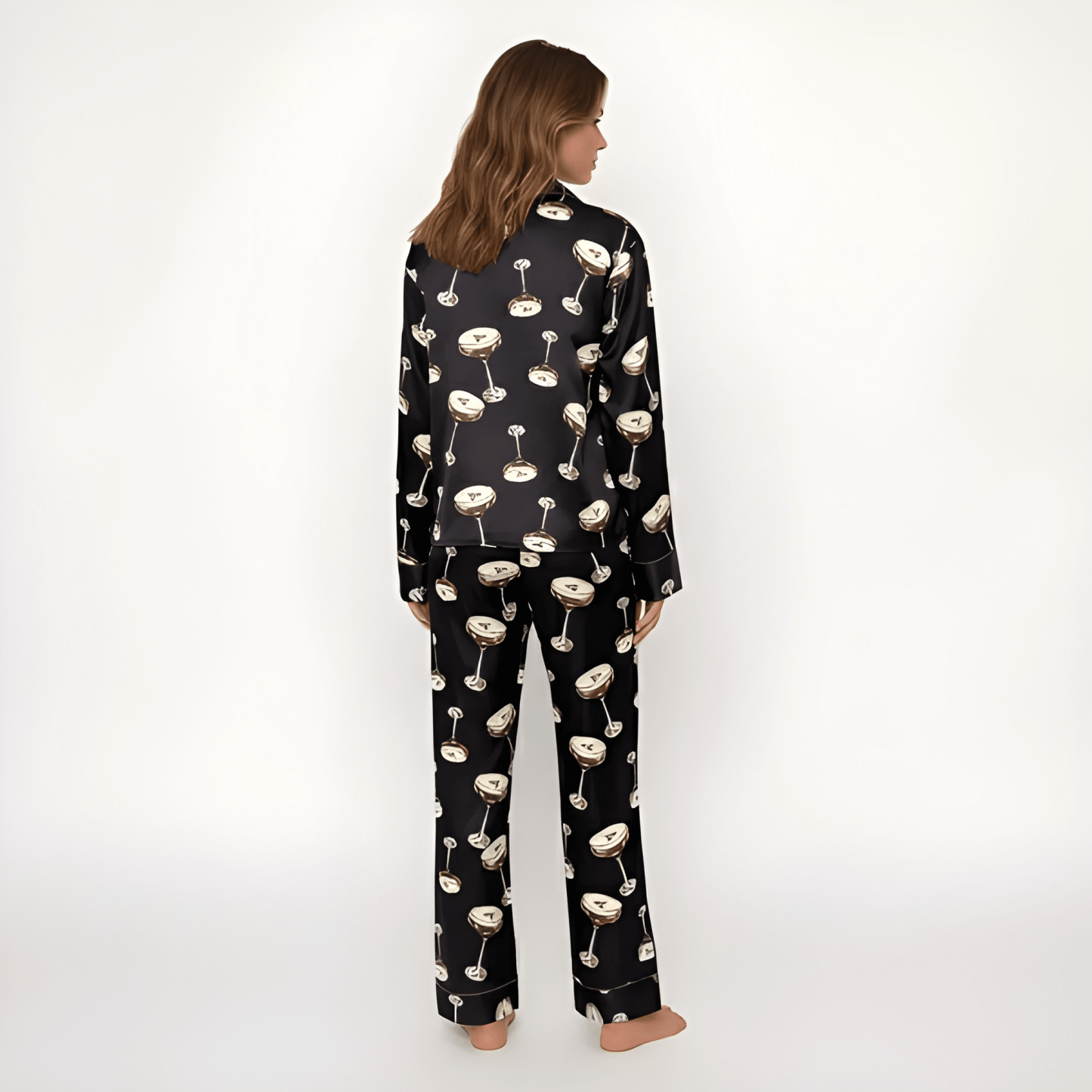 Comfy Satin Pajama Set For Women