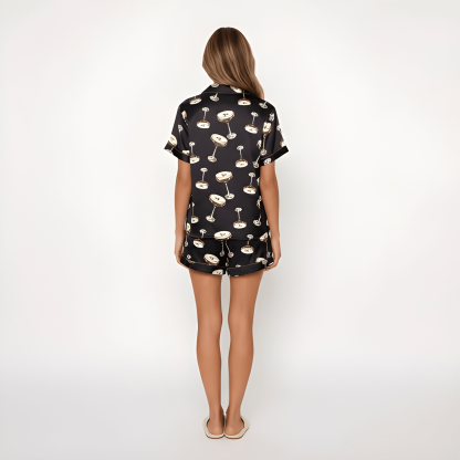 Comfy Satin Pajama Set For Women