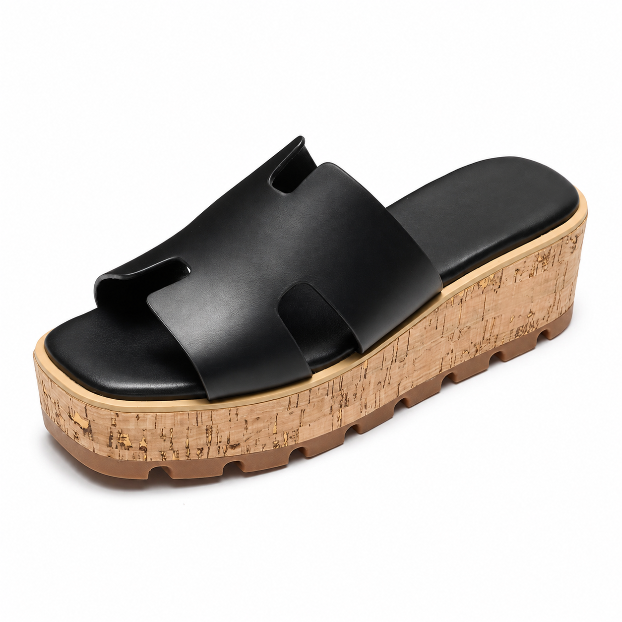 Lightweight Wedge Sandals with Cushioned Insole and Non Slip Sole for Women