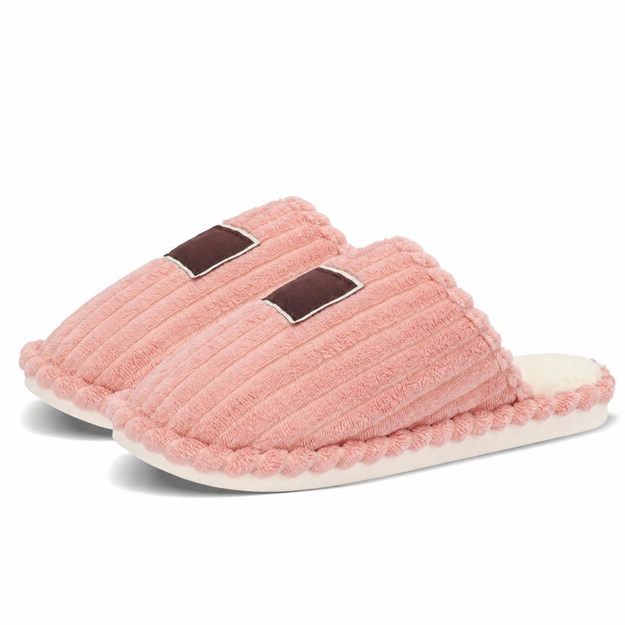Thick Sole Indoor Outdoor Fur Slippers For Women