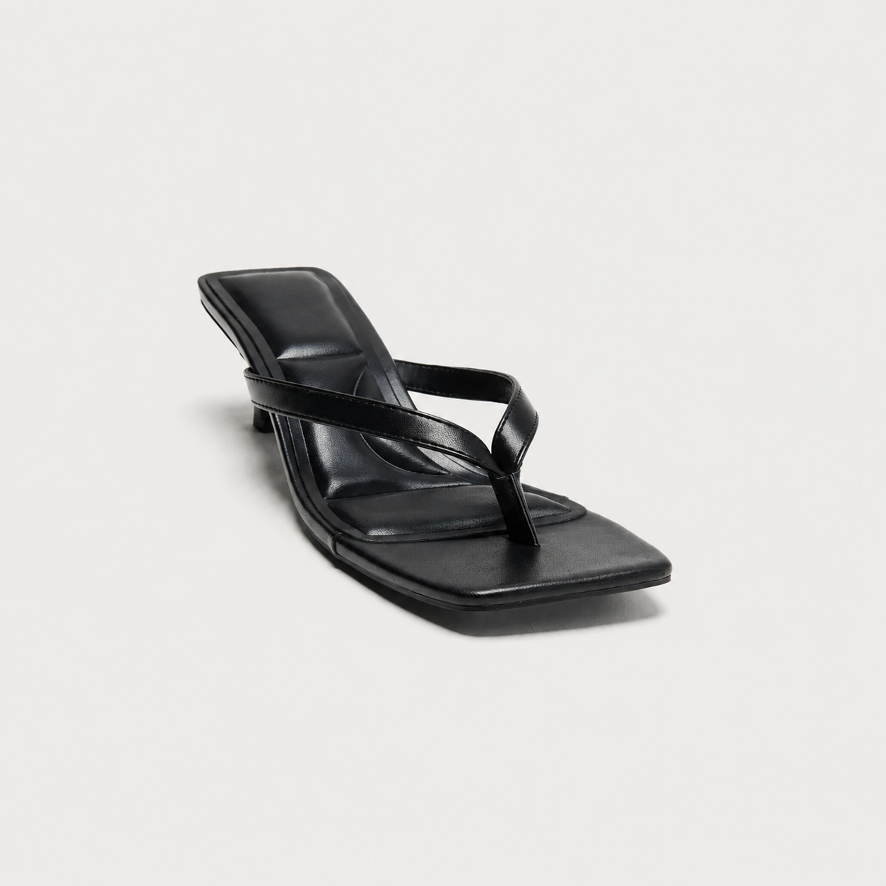 Strappy Square Front Slide Sandals for Casual Wear for Women