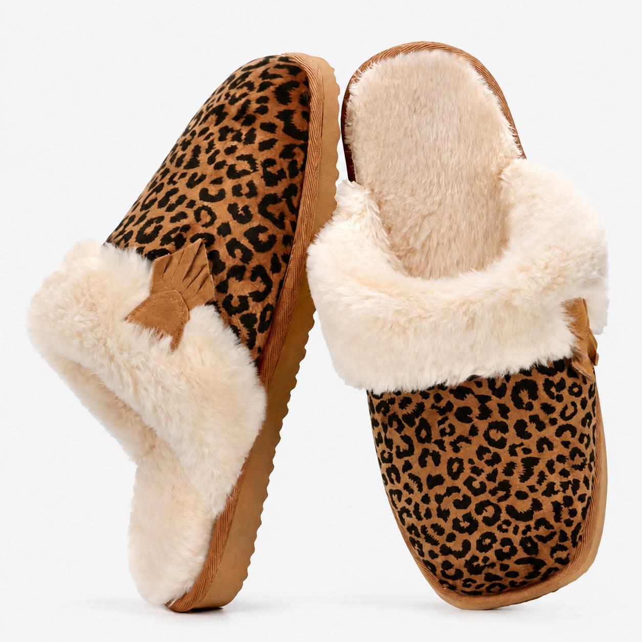 Faux Fur Fluffy Boot Slippers For Women