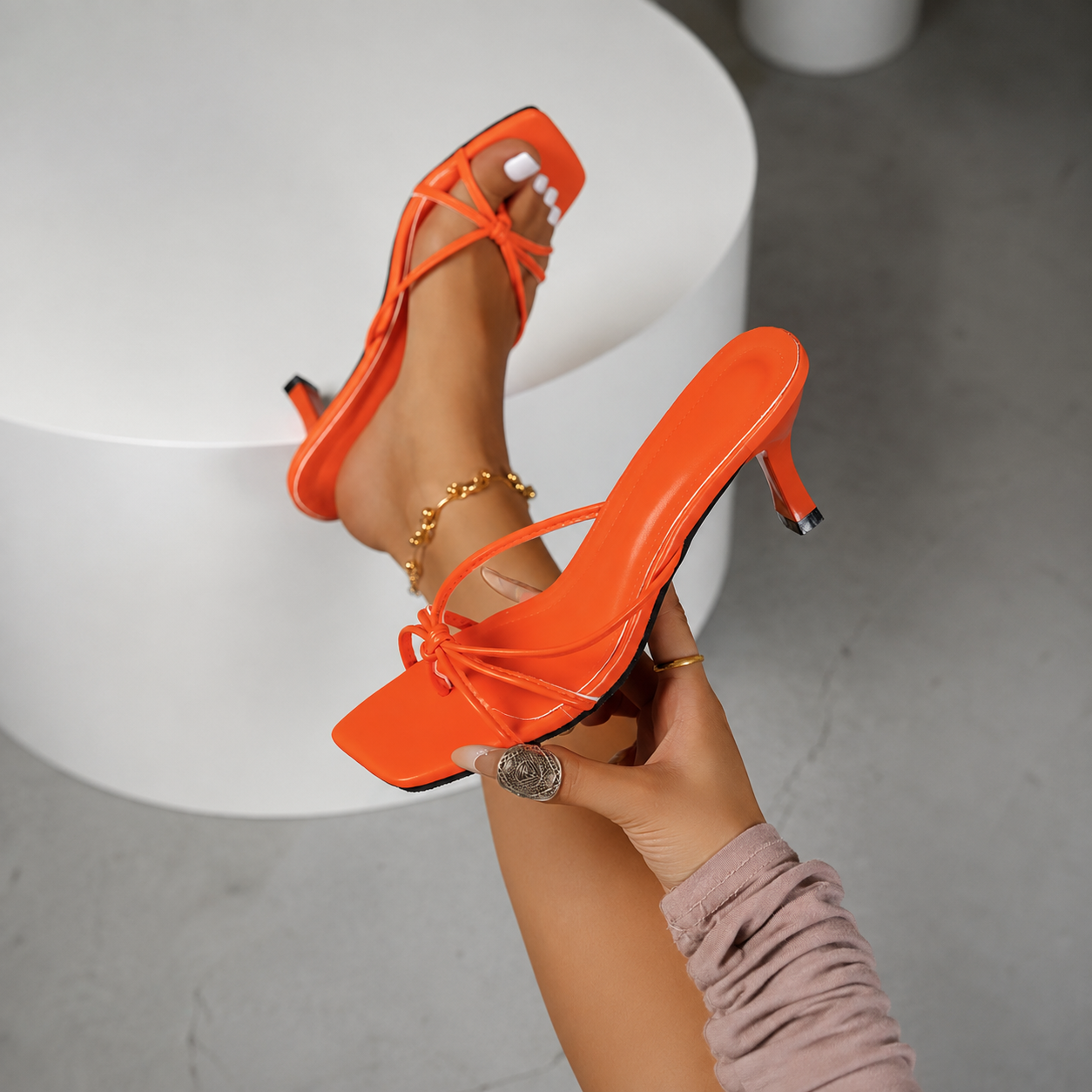 Cross Strap Slip On Dress Shoes for Formal Wear for Women