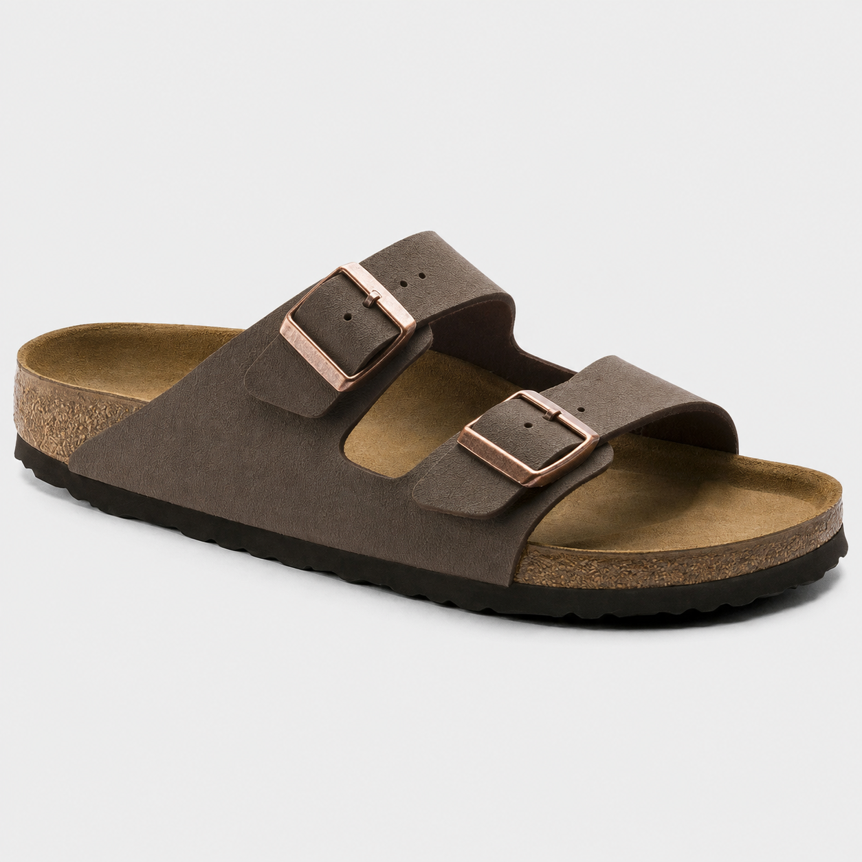 Double Buckle Slide Sandals for Casual Everyday Wear
