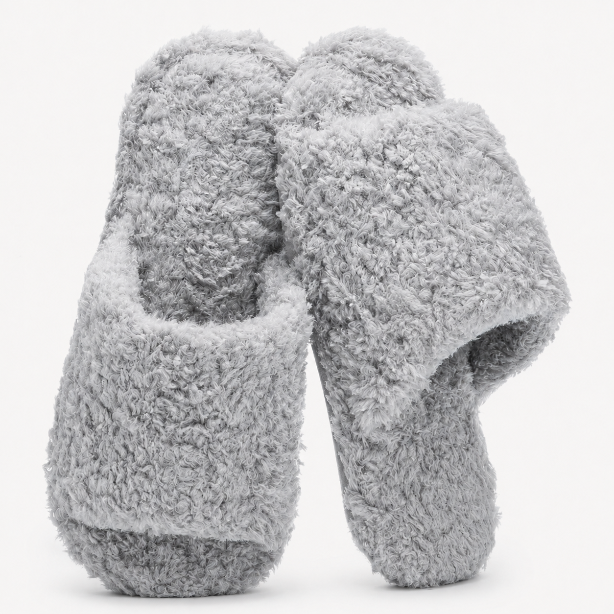 Comfy Memory Foam Cozy Fluffy Indoor Slippers For Women