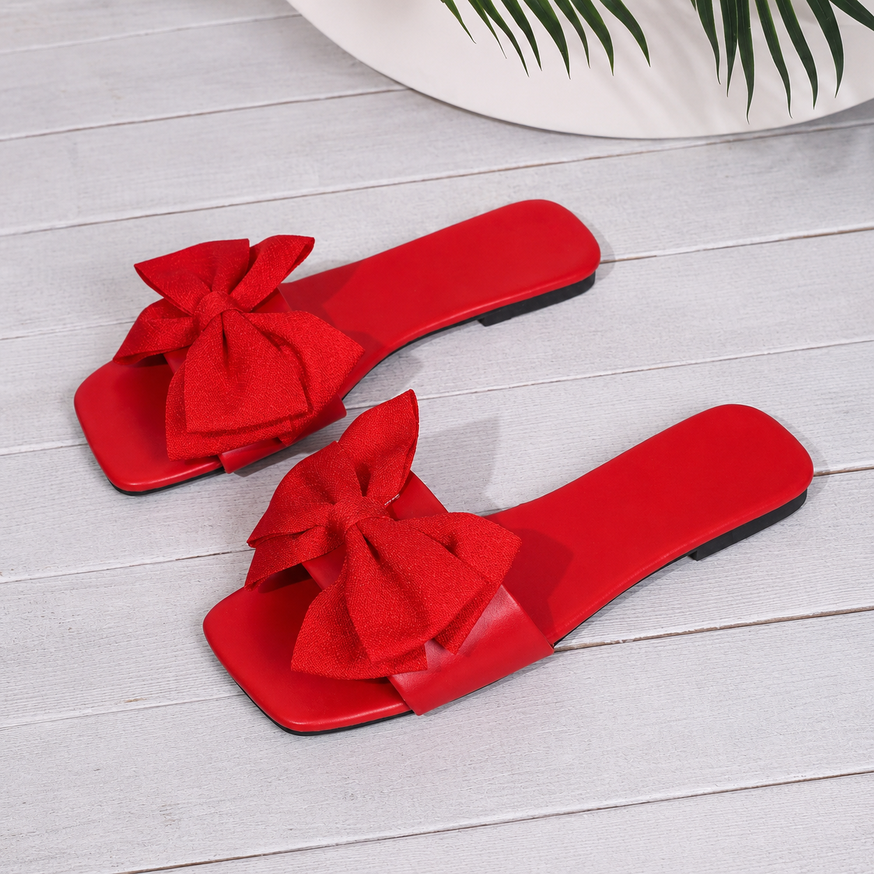 Luxury Vintage Soft Cushion Anti Slip Versatile Slide Sandals For Women