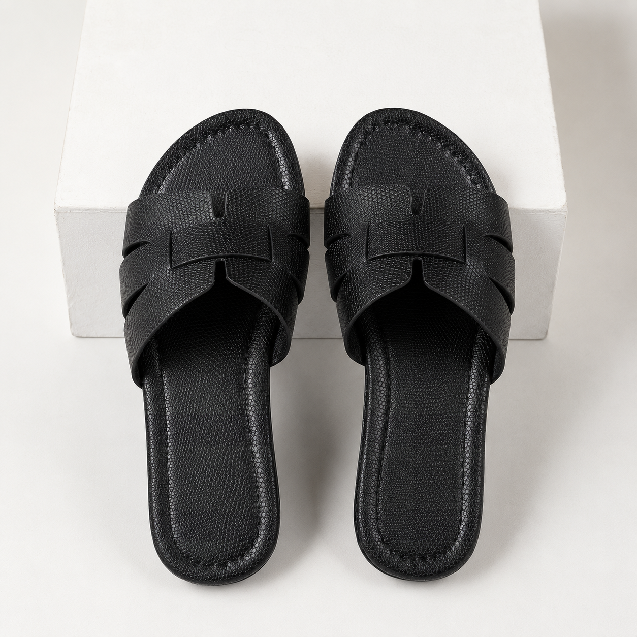 Vacation style Outdoor Flat Slipper Sandal For Women