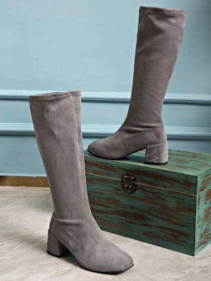 Elastic Slim Stretch High Boots