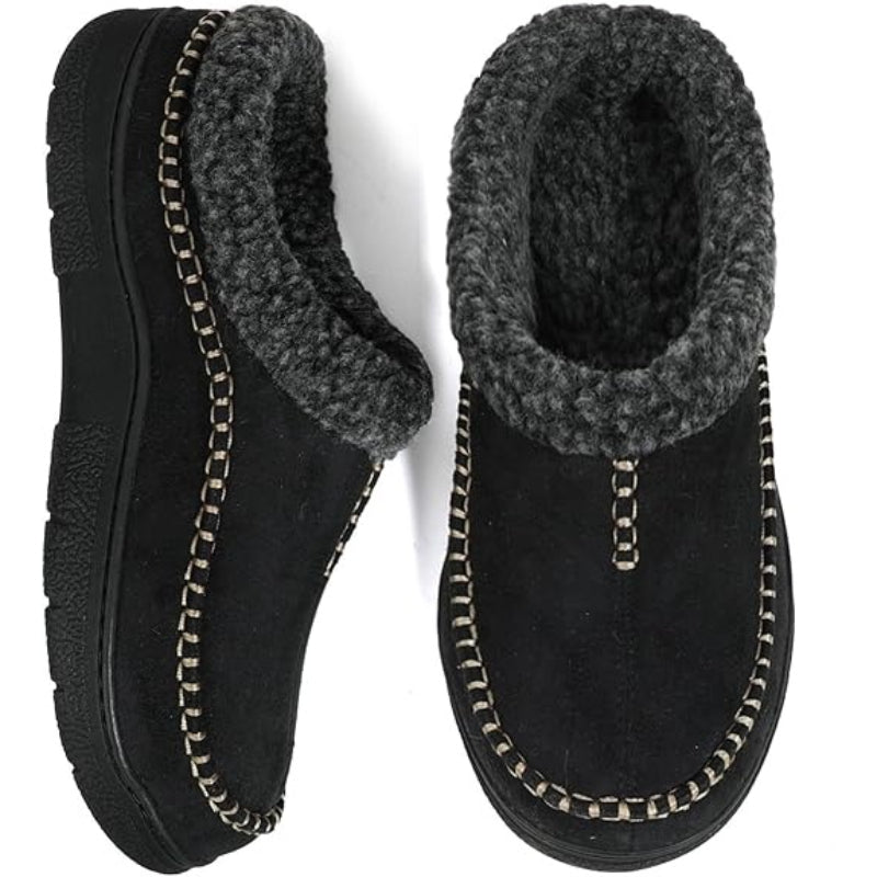 Slip On Moccasin Slippers Soft And Comfortable For Indoor And Outdoor Wear