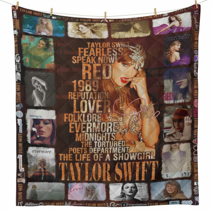 TS Inspired Blanket for Music Fans And Collectors
