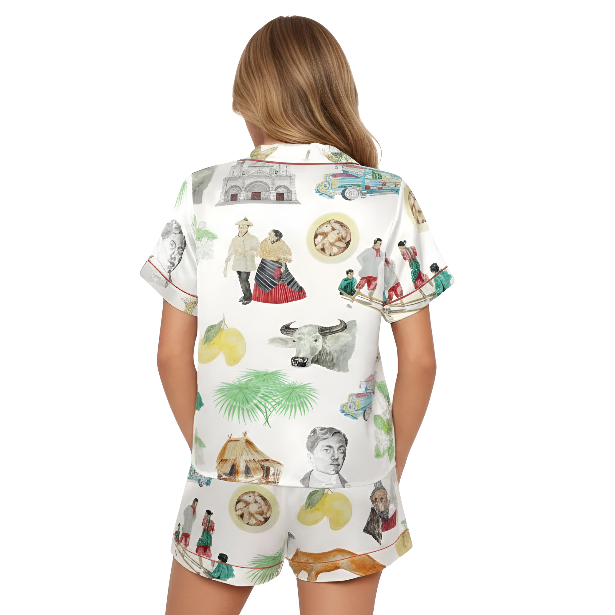 Philippines Filipino Themed Pajama Set