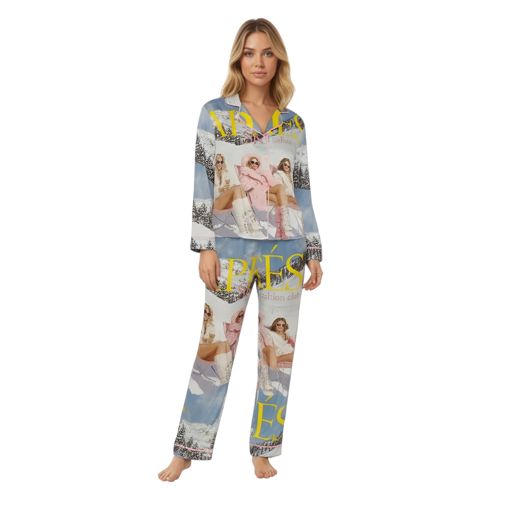 Après Inspired Winter Theme Pajama Set