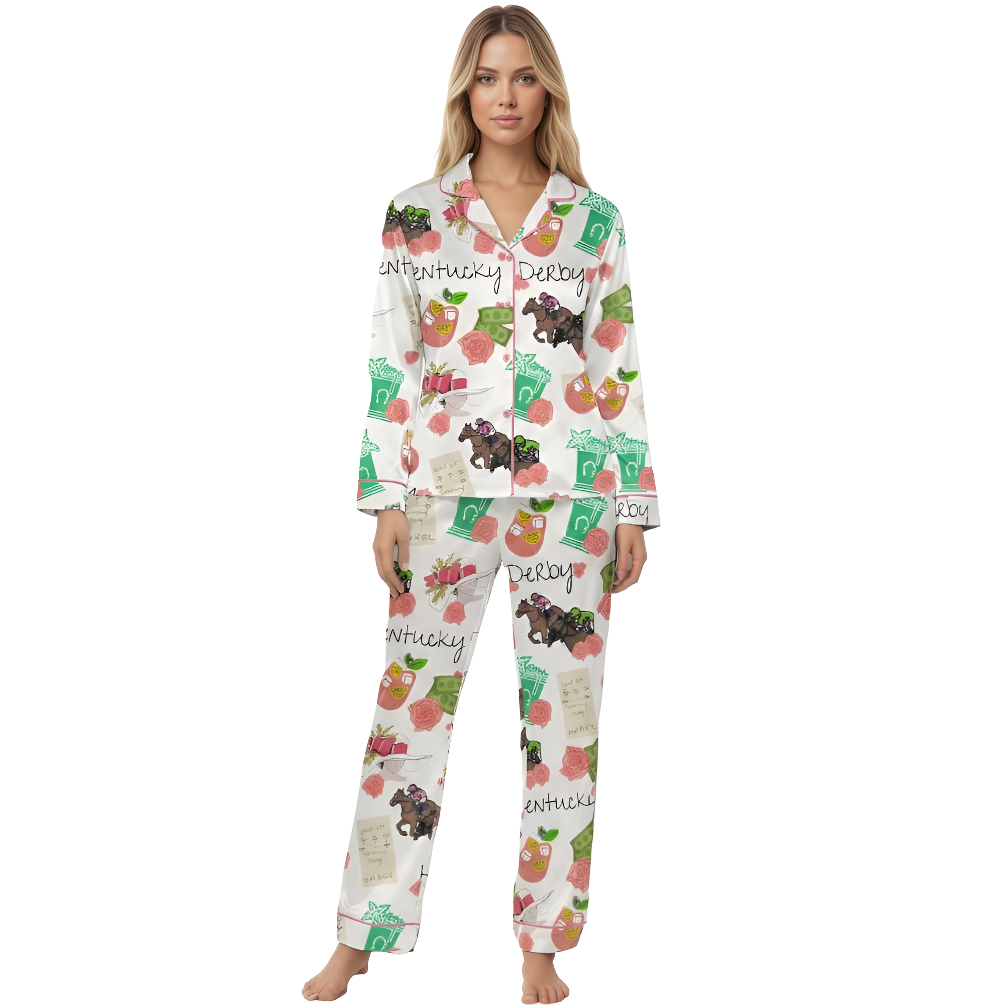 Kentucky Derby Sleepwear Pajama Set