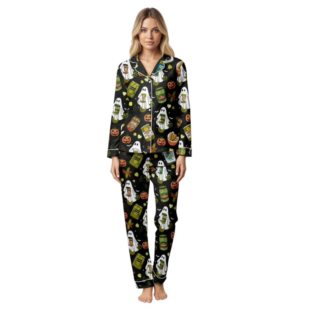 Pickle Halloween Themed Pajama Set