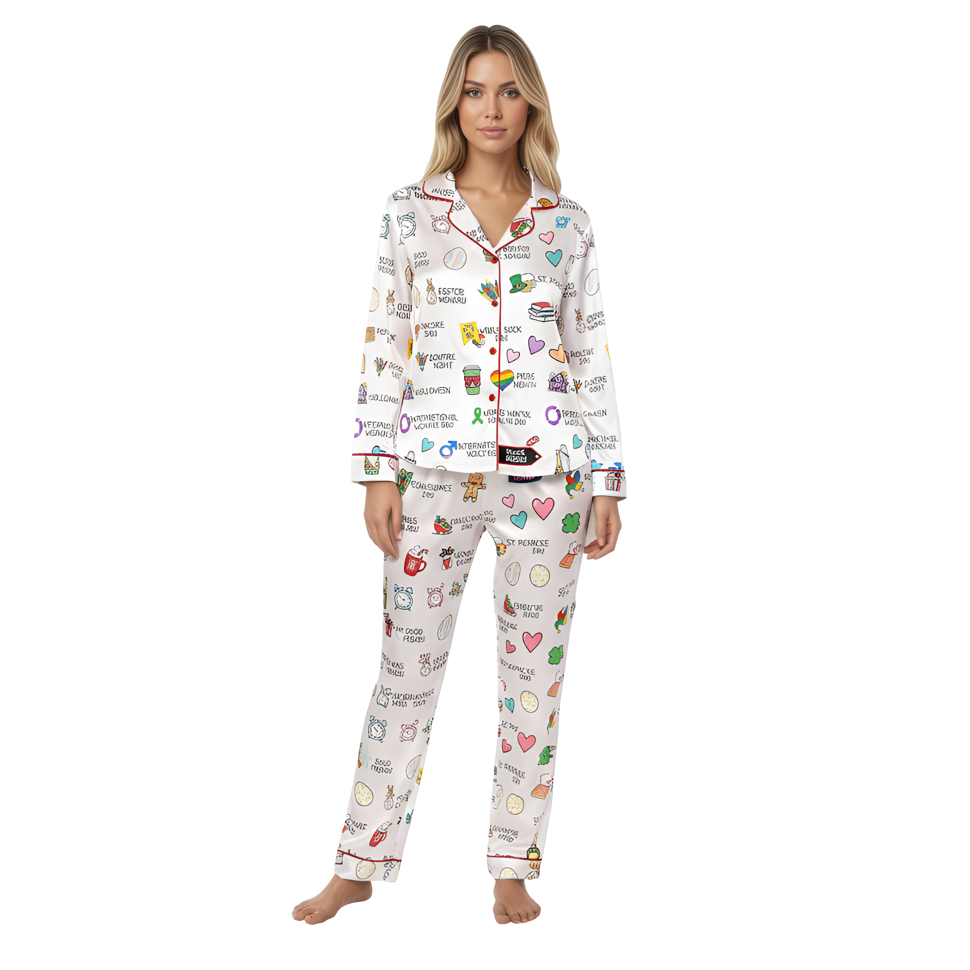 UK Yearly Events Themed Pajama Set