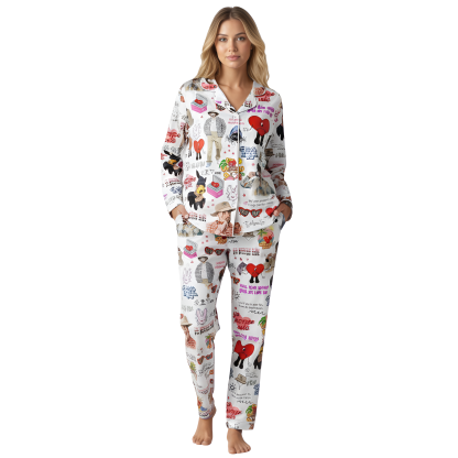 Christmas Gift Bad Bunny Pajama Set