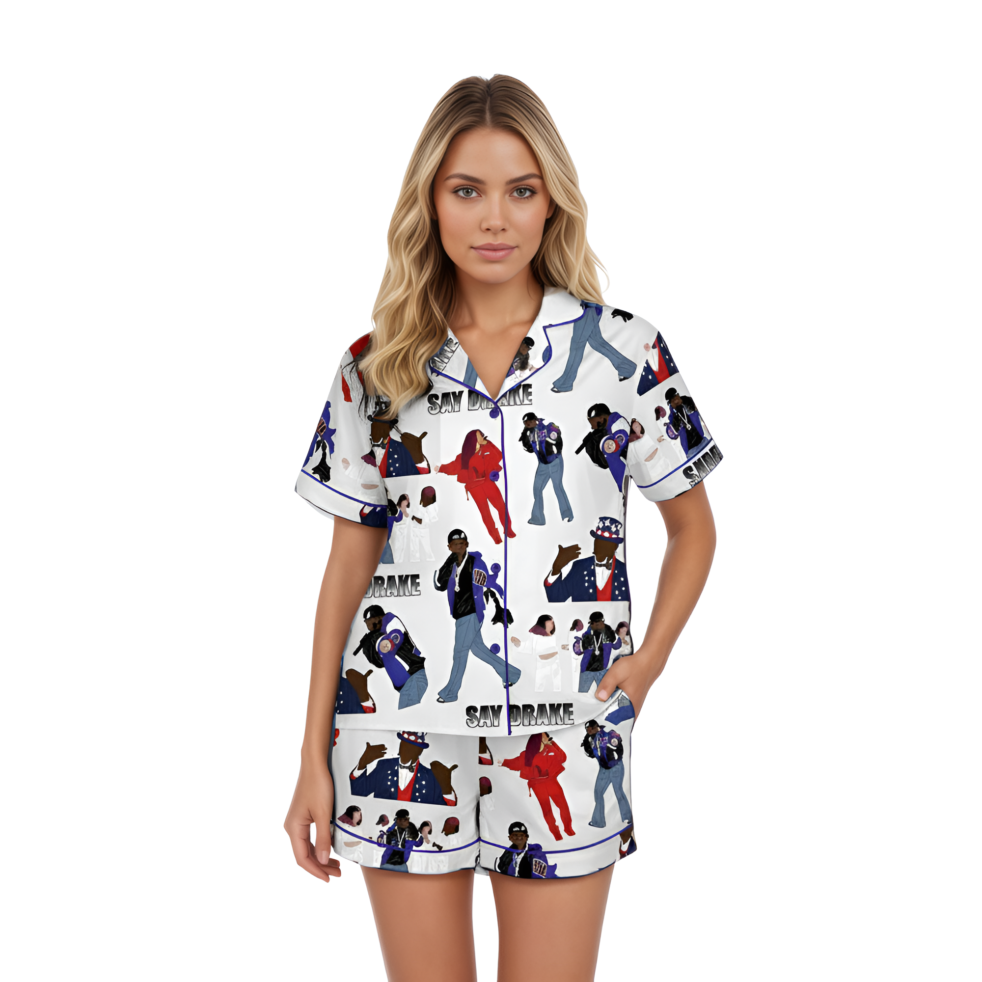 Kendrick Lamar KDot Halftime Show Pajama Set