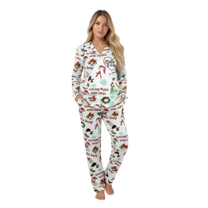 Billie Eilish Christmas Pajama Set