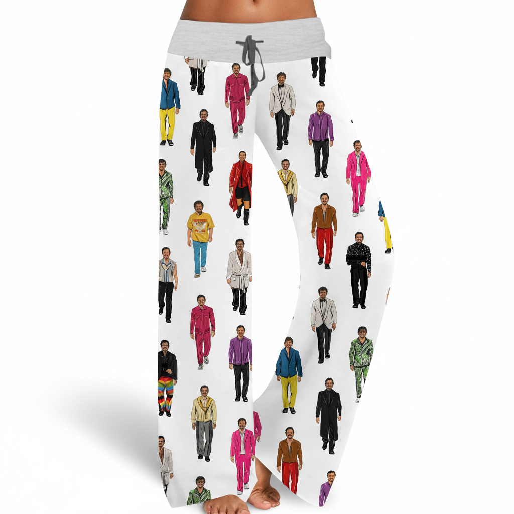 Printed Celebrity Casual Lounge Pants