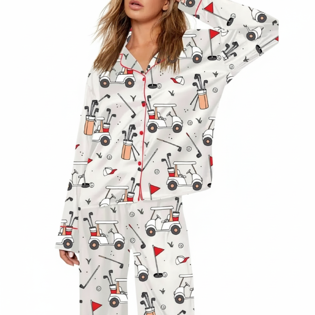 Golf Sport Themed Pajama Set