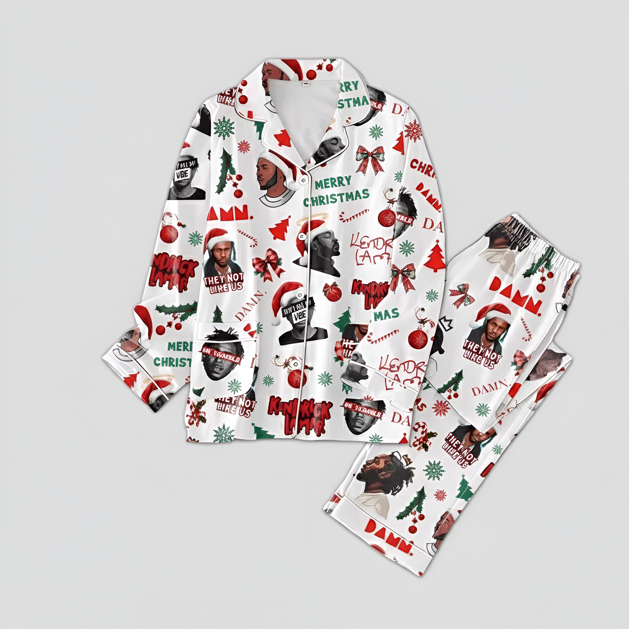 Kendrick Lamar Damn It Pajama Set