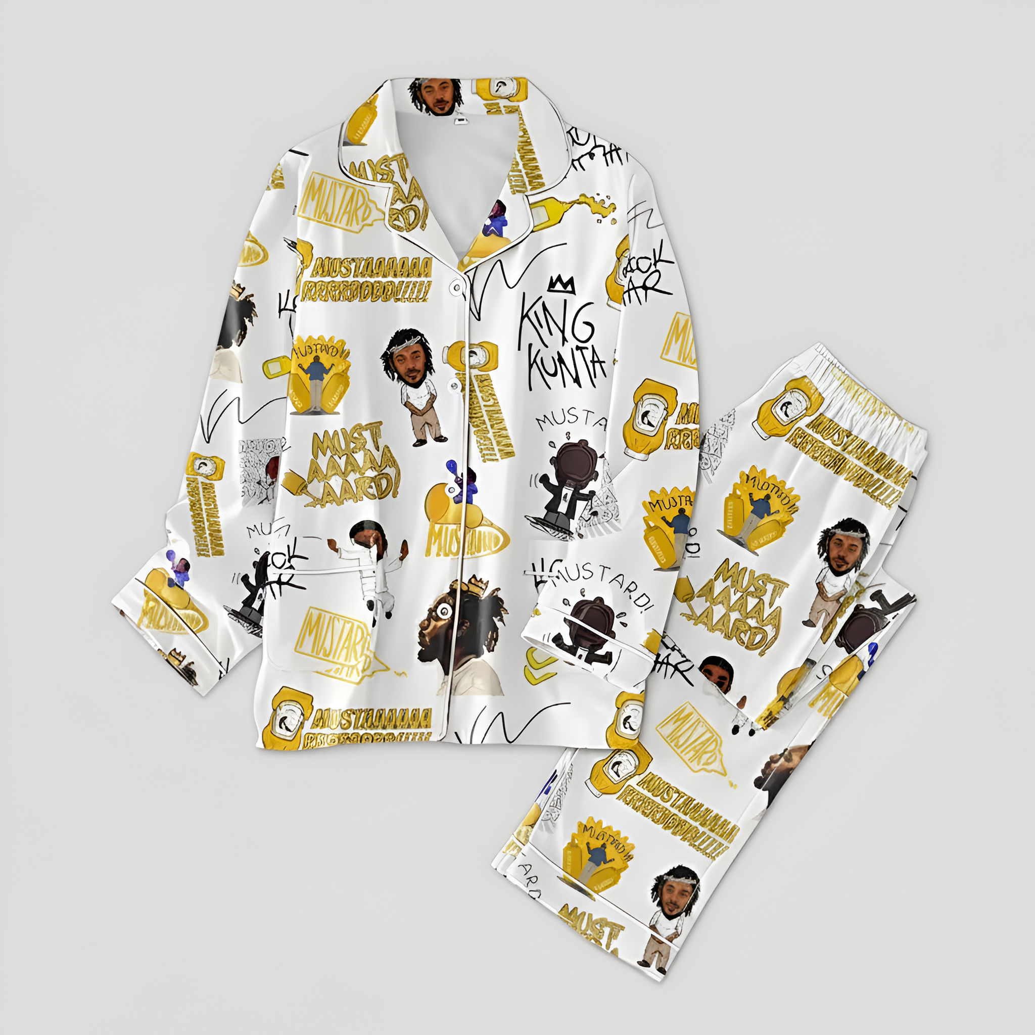 Kendrick Lamar Not Like Us Hip-Hop Holiday Pajama Set