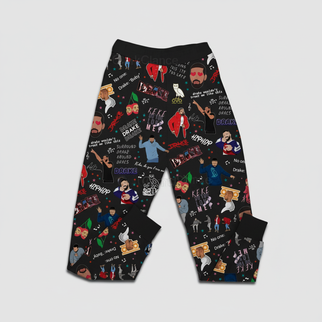 Comfortable Drake Pajama Set For Fans And Tours