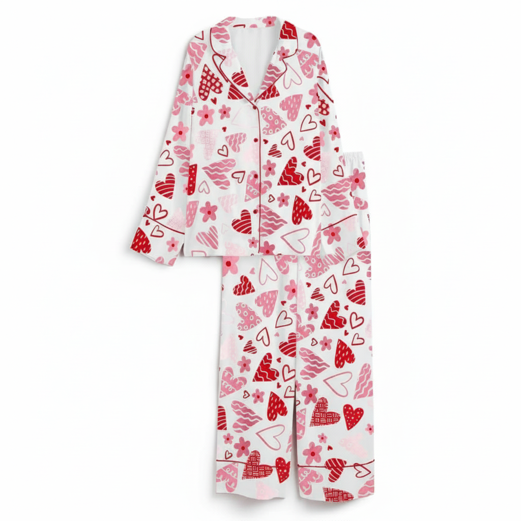 Valentine Themed Pajama Set