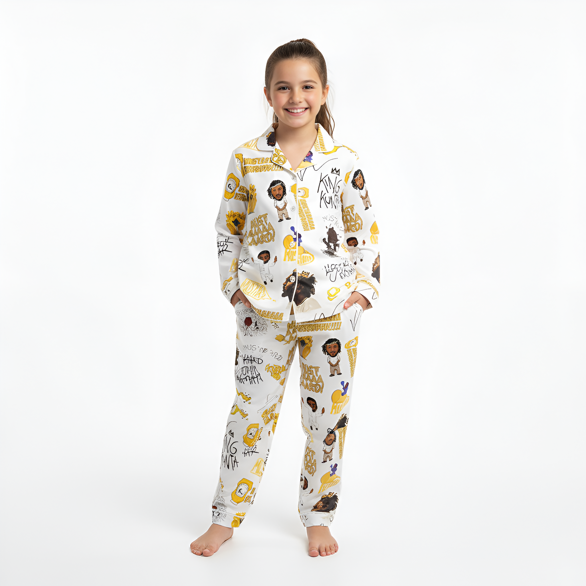 Kendrick Lamar Not Like Us Hip-Hop Holiday Pajama Set