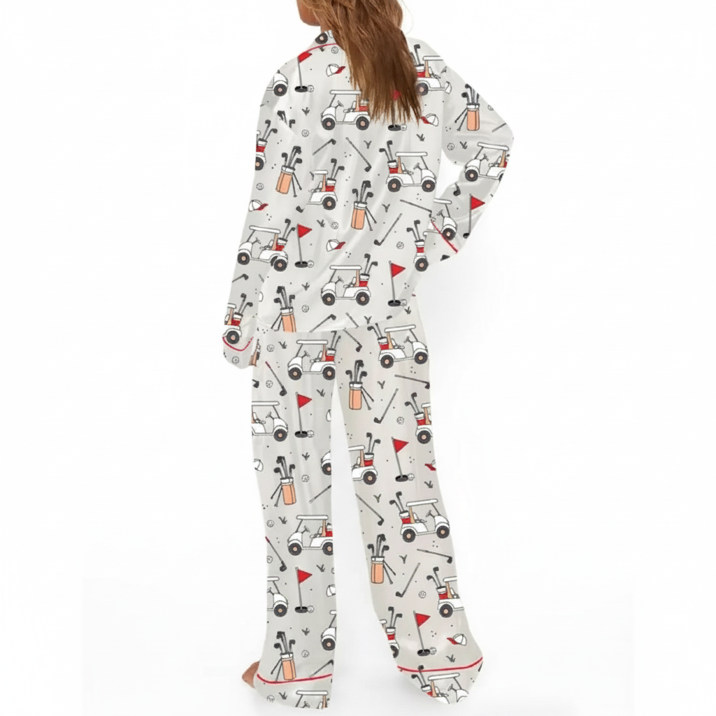 Golf Sport Themed Pajama Set