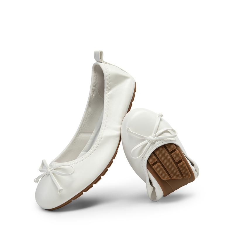 Flexible Foldable Ballet Flats with Elastic Band for Travel Wear