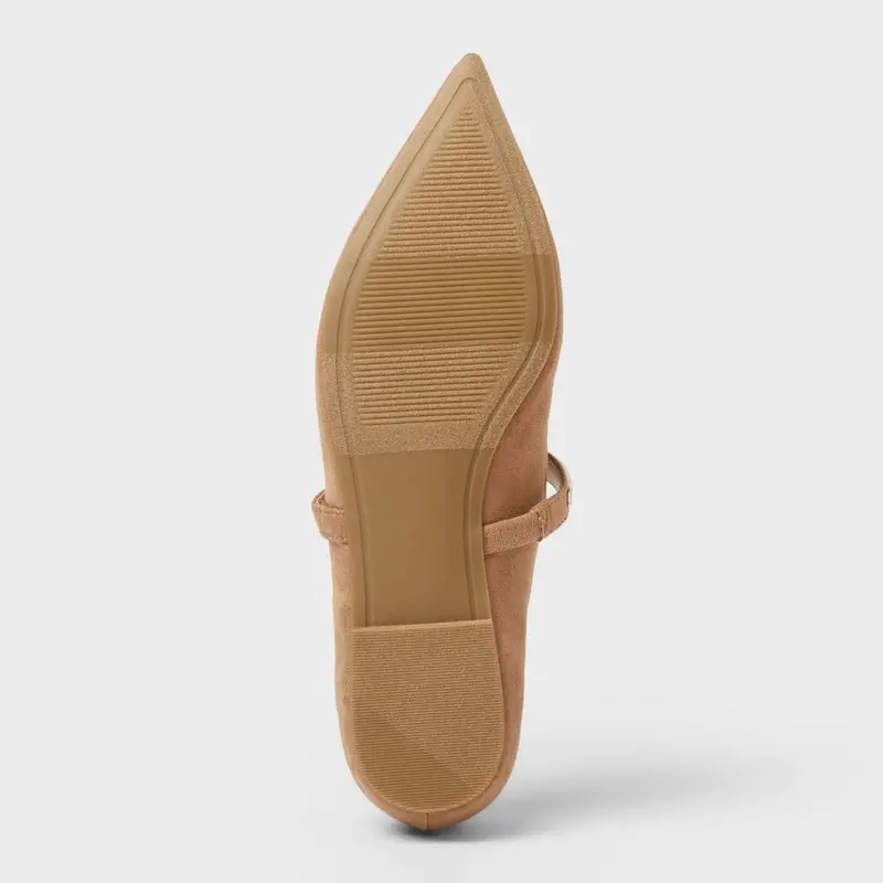 Casual Mary Jane Ballet Flats with Cushioned Insole for Women