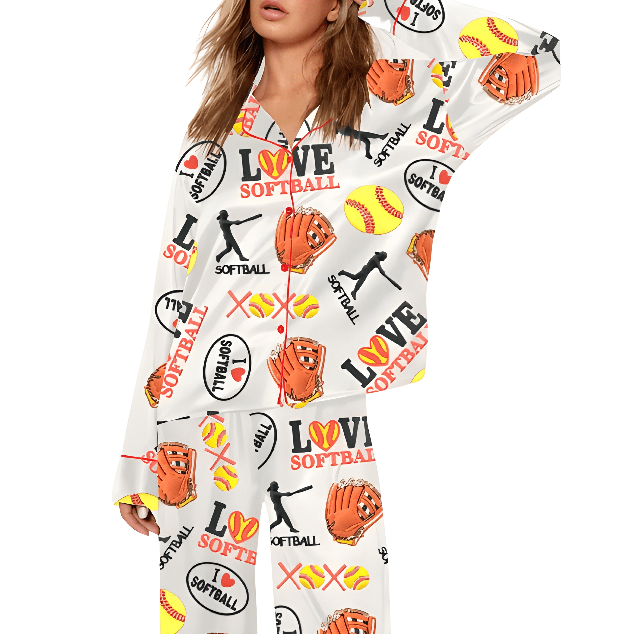 [Copy]Valentine's Day Dachshund Pajama Set