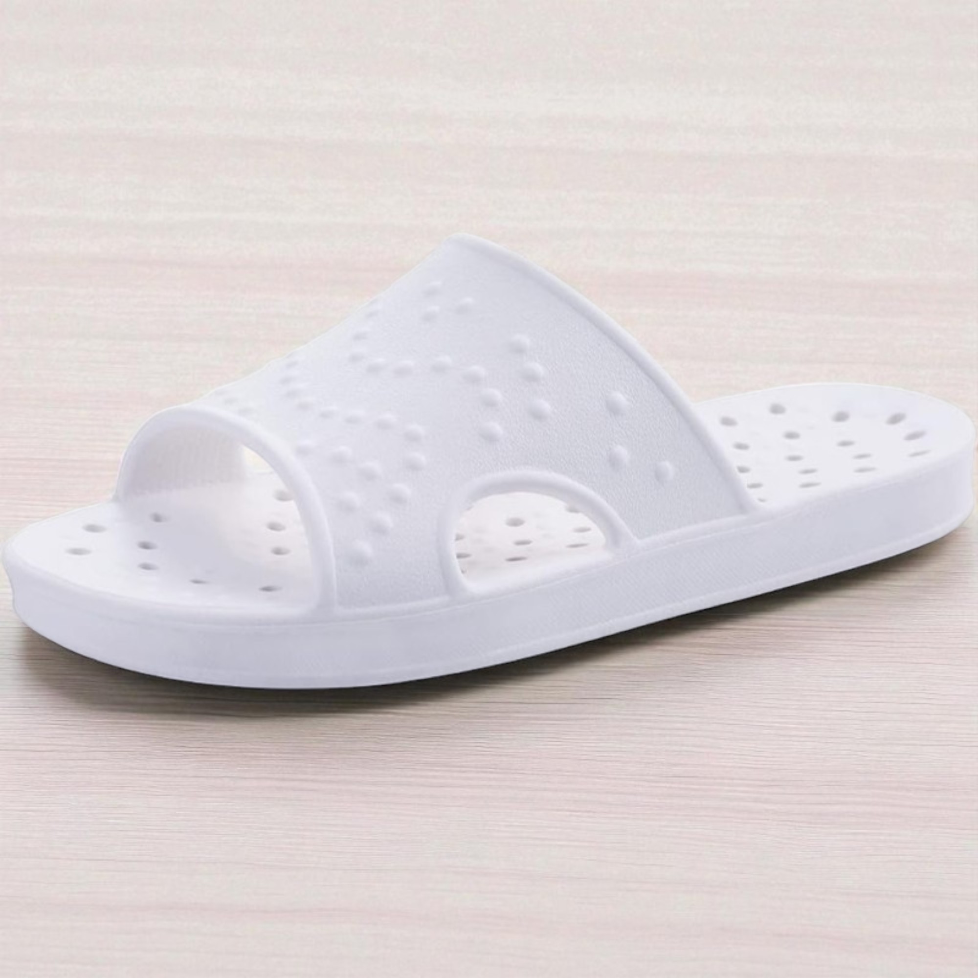 Shower Shoes For Women Men With Arch Support Quick Drying Pool Slides Lightweight Beach Sandals With Drain Holes