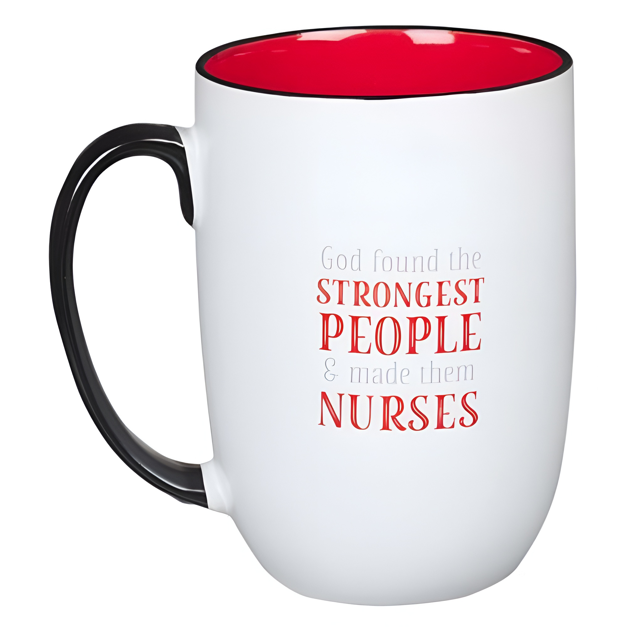 Nurse, God Found the Strongest People, Ceramic Mug