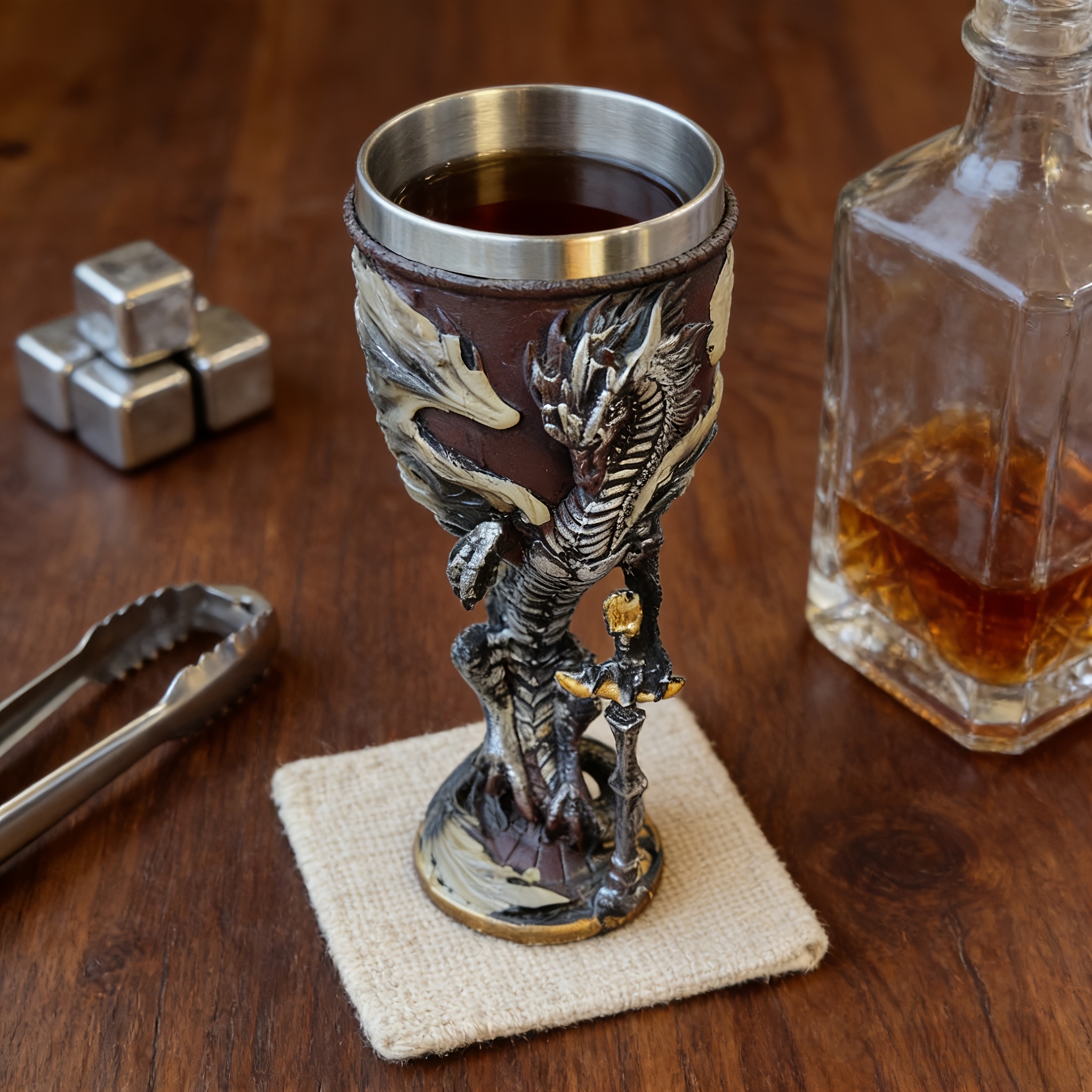Medieval Dragon Wine Cup 7oz