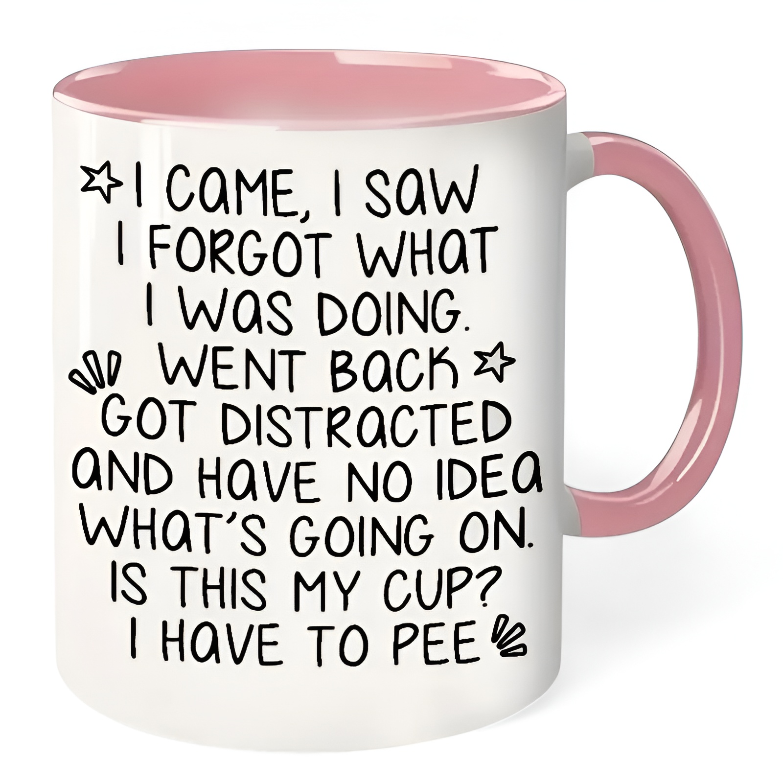 Funny Quote Ceramic Coffee Mug For Home Use