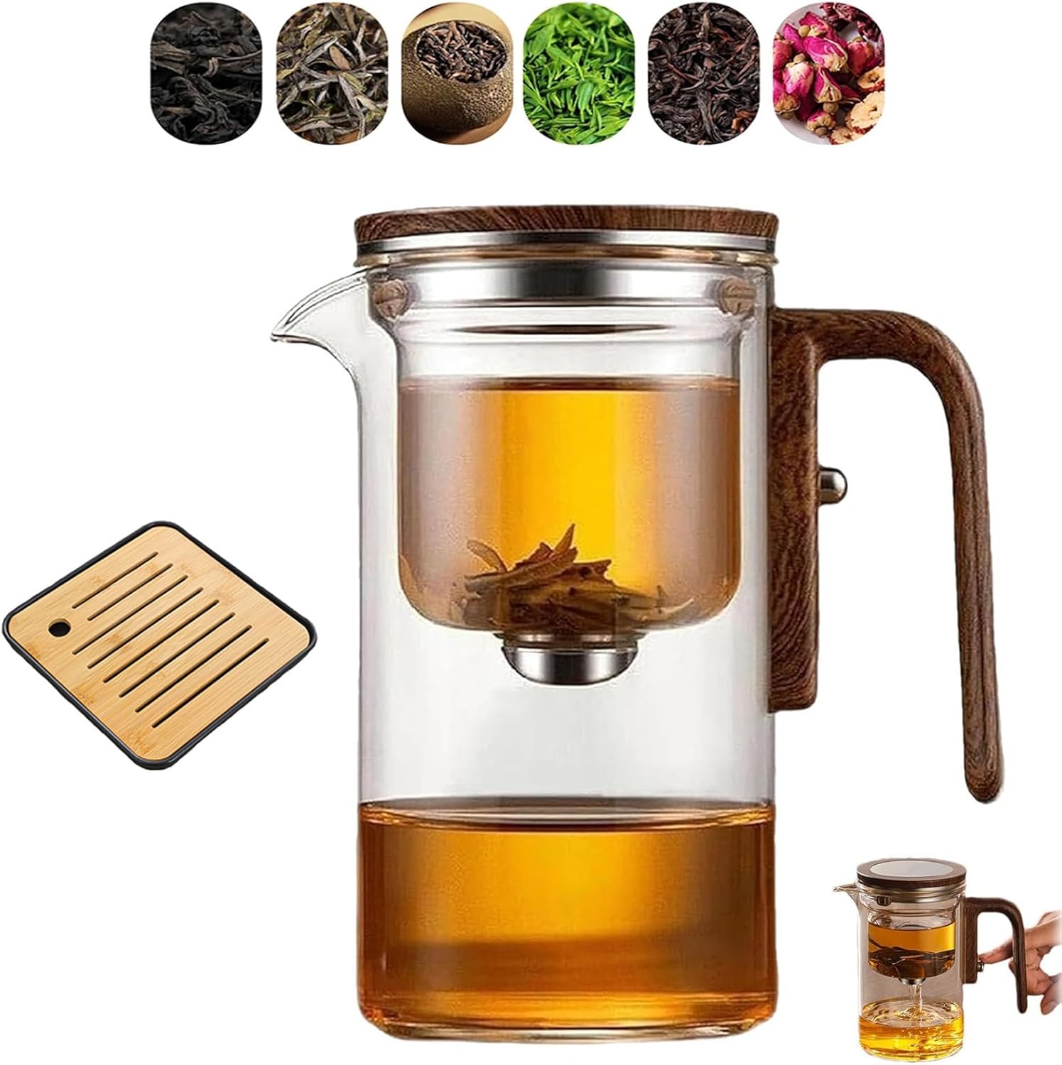 Eternititea Tea Pot With Infusers