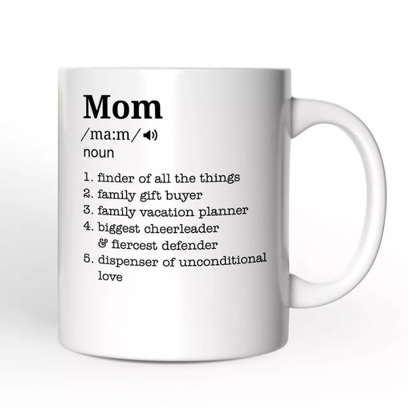 Funny Mom Definition Coffee Mug For Mothers Day And Everyday Use