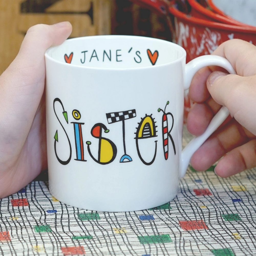 Personalized Sister Mug