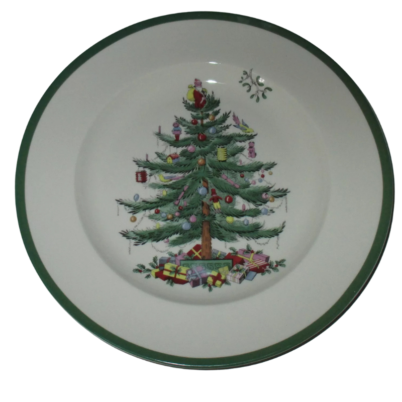 Christmas Tree Ceramic Plate-Mineral Mug