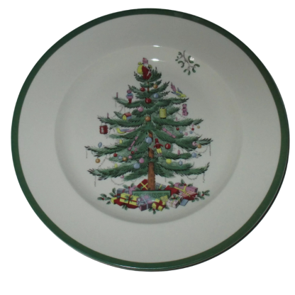 Christmas Tree Ceramic Plate-Mineral Mug