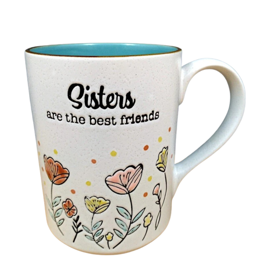 Sisters Are Best Friends Coffee Mug 16oz 473ml Ceramic 