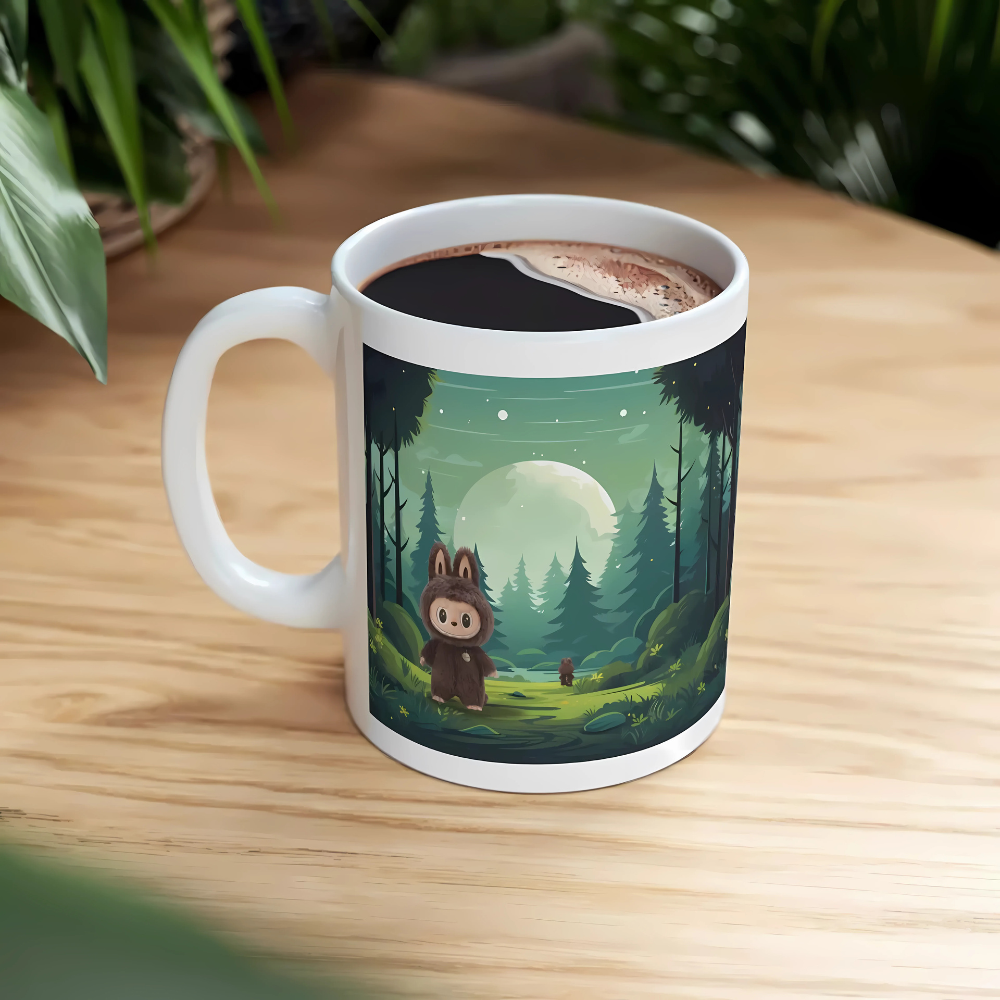 Labubu Zimomo Forest Mug-Mineral Mug