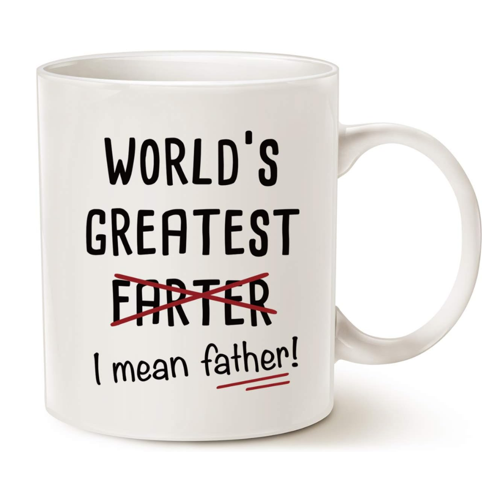 11 oz Ceramic Funny Best Dad Coffee Mug Novelty Drinkware